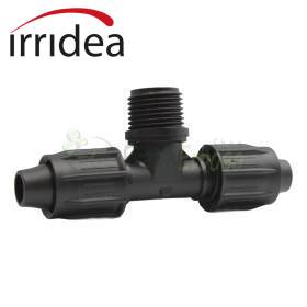 GG-TDMC-C16 - Conector en T con anillo de 16 mm x 1/2" Irridea - 1
