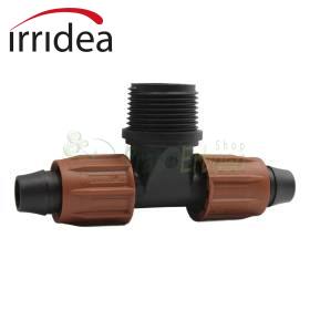 GG-TDMC-D16 - Té avec virole 16 mm x 3/4" Irridea - 1