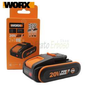 Batterie Worx WA3640 20V 2,5Ah Li-ion PowerShare