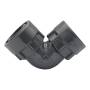 M306-010 - Gomito a 90 gradi bocchettonato FF da 1"