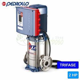 VSP-HT 3/6 PRO presurizador trifásico 2 HP Pedrollo