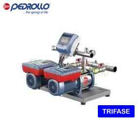 Groupe de pression VSP2-PLURIJET 100/90 Pedrollo — double pompe triphasé