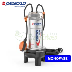 Pompe électrique submersible TIGm 1,3 avec broyeur inox