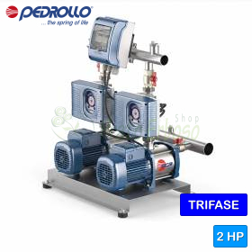 Conjunto presurizador GP2W - FCR 80/5 trifásico 2x1 HP