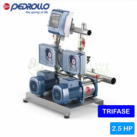 GP2W - FCR 100/5 grup presioni 2 pompa 2x1.25 HP