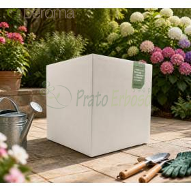 Millennium R Cube - Vaso a cubo da 39 cm pearl