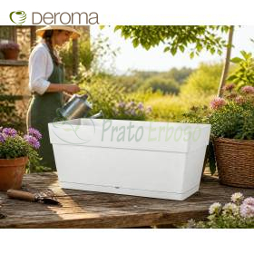 Jardinieră Save XL - 79 cm, albă Deroma - 1