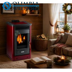 Stufa me pelet Dafne 65 bordo - 5.5 kW