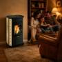 Sfera 647/749 - Poêle à granulés beige 11 kW