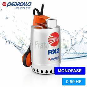 RXm 2 (5m) - 0,50 PS Einphasen-Klarwasserpumpe Pedrollo - 1