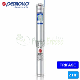 4SR 12/9 N-PS - Electropompa submersibila trifazata 2 CP Pedrollo - 1