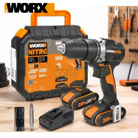 WX102 - mașină de găurit cu acumulator 20V Worx - 1