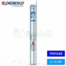 4SR 1/15 S-PS - Bomba eléctrica sumergible trifásica de 0,75 HP Pedrollo - 1