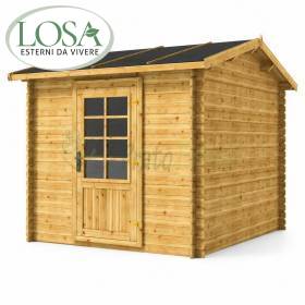Elena - Casa de madera de 6,24 m2 Losa Esterni da Vivere - 1