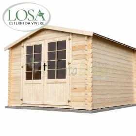 Mary - Casetta in legno da 7.62 mq Losa Esterni da Vivere - 1