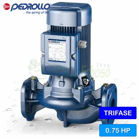 WR 50/125-SB - Pompă electrică centrifugă trifazată de 0,75 CP Pedrollo - 1