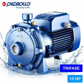 Pompă centrifugă trifazată cu două rotoare 2CP 40/200A - 15 CP Pedrollo - 1