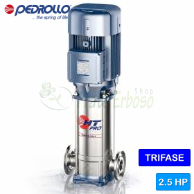 HT 10/4-PRO - Elettropompa multistadio verticale trifase da 2.5 HP Pedrollo - 1