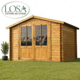 Cleo - Casetta in legno da 7.62 mq Losa Esterni da Vivere - 1