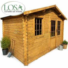 Ines - Casa de madera de 14,14 m2 Losa Esterni da Vivere - 1