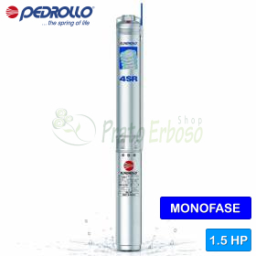 4SRm 1/29 S-PS - Elettropompa sommersa monofase da 1.5 HP Pedrollo - 1