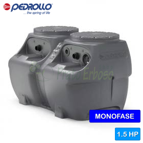 Station de relevage des eaux usées SAR 550-BCm 15/50 - 1,5 CV Pedrollo - 1