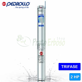 Pompë elektrike zhytëse trefazore 4SR 1/39 S-PS - 2 HP Pedrollo - 1