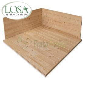 LO/PAVILARIA - Floor for wooden house Losa Esterni da Vivere - 1
