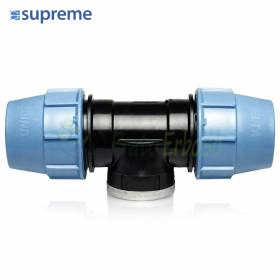 S085025012 - Té de compression à 90 degrés 25 x 1/2 po x 25