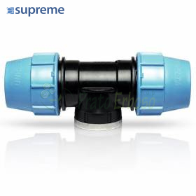 S085032012 - 90-Grad-Kompressions-T-Stück 32 x 1/2" x 32 Supreme - 1