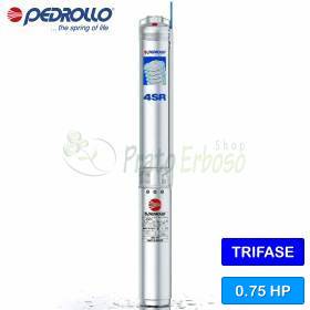 4SR 1.5/11 S-PS - Bomba eléctrica sumergible trifásica de 0,75 HP Pedrollo - 1