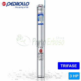 4SR 1.5/44 S-PS - Elettropompa sommersa trifase da 3 HP Pedrollo - 1