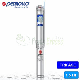 4SR 2/17 S-PS - Elettropompa sommersa monofase da 1.5 HP Pedrollo - 1