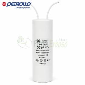 Condensator 50 C - 50 microfarad 450 VL Pedrollo - 1
