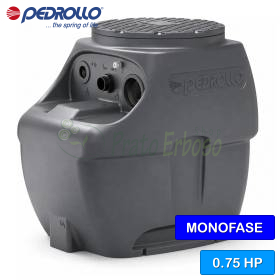 SAR 250-RXm 3/20 - 0.75 HP Waste Water Lifting Station Pedrollo - 1