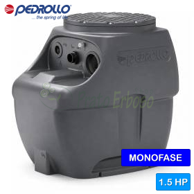 Estación de bombeo de aguas residuales SAR 250-VXm 15/50 - 1,5 HP Pedrollo - 1
