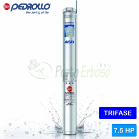 4SR 12/32 N-PS - Elettropompa sommersa trifase da 7.5 HP Pedrollo - 1