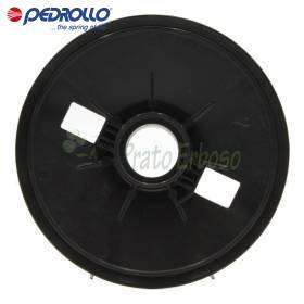 Ventilator negru pentru pompă electrică Pedrollo FAN-90R, ax 24 mm, pe banc de lucru