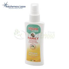 Repex Plus Care Family Mückenschutzspray 100 ml mit Aloe Vera in weißer Sprühflasche