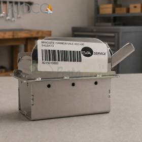 Braciere in acciaio per stufa a pellet 11 kW, ricambio con etichetta codice 9015010800
