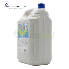 Tanica da 5 L di flocculante liquido Blusan per chiarificare l’acqua della piscina
