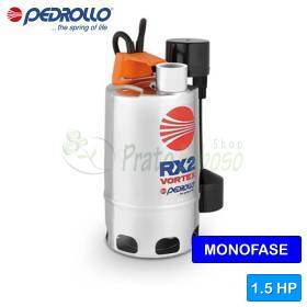Elettropompa RXm 5/40 - GM VORTEX 1.5 HP in acciaio inox
