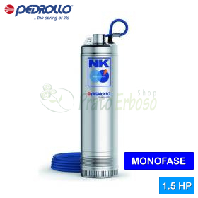 NKm 4/5 (10m) - Electrobomba sumergible monofásica de 1,5 HP Pedrollo - 1