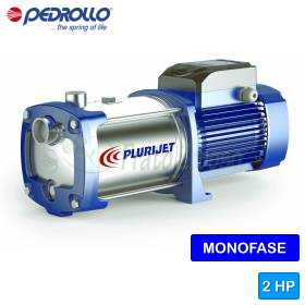 Pompë elektrike PLURIJETm 4/130 - 2 HP me shumë elikë, me vetëmbushje, njëfazore Pedrollo - 1