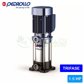 MK 5/5 - Pompë elektrike me shumë shkallë vertikale trefazore 1,5 HP Pedrollo - 1