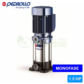 MKm 8/4 - Pompë elektrike vertikale me shumë shkallë njëfazore 1,5 HP Pedrollo - 1