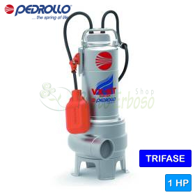 VX 10/50-ST - 1 CP electropompa VORTEX trifazata pentru canalizare