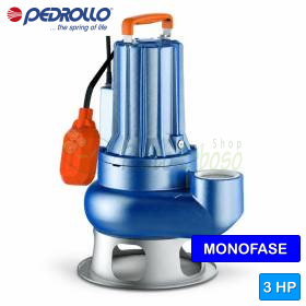 VXCm 30/65 - 3 CP VORTEX electropompa monofazata pentru canalizare Pedrollo - 1
