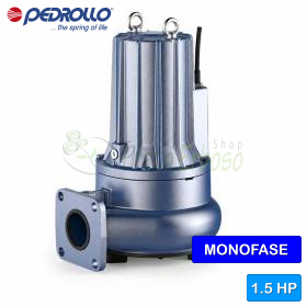 VXCm 15/50-F - Electrobomba VORTEX para aguas residuales monofásica