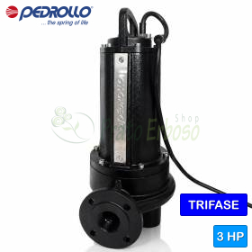 TR 2.2 - Electropompa submersibila cu tocator trifazat de 3 CP Pedrollo - 1